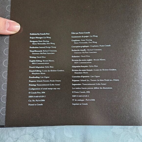 2006 - The Collection of Canada's Stamps Book - Without Stamps - Picture 3 of 6